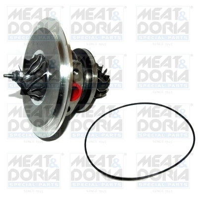Core assembly, turbocharger